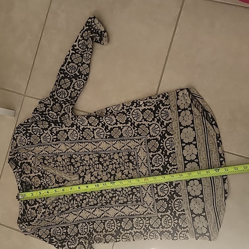 Lucky Brand Retro Peasant Top - Picture 8 of 8